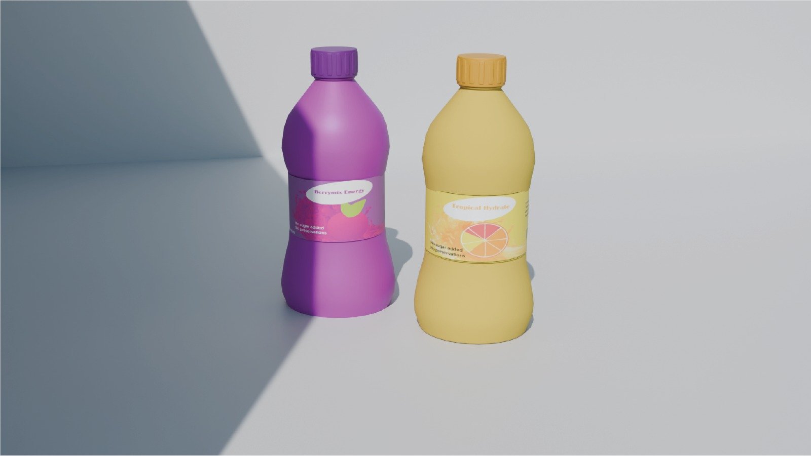Sports Juice Bottle Packaging